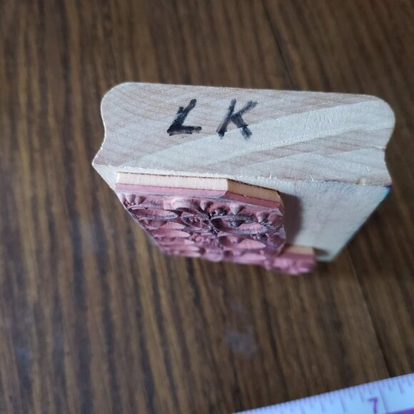 DOTS N102 The Babies 3x2 Inch Vintage Rubber Stamp - Picture 5 of 8